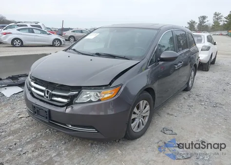 2015 Honda Odyssey Ex-L z USA, uszkodzony, nr VIN 5FNRL5H69FB034730